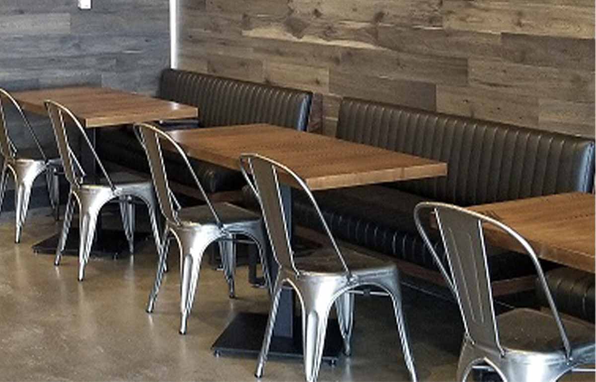 Meltwich restaurant chairs and tables